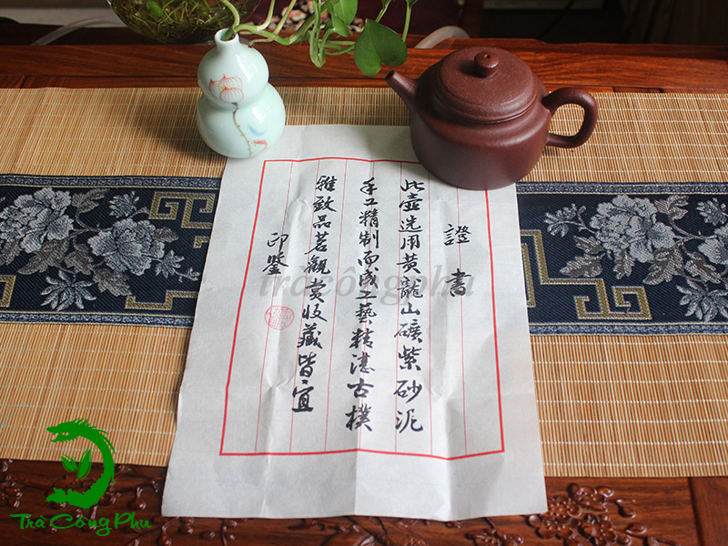 Ấm Tử Sa Châu Bàn  - ATS1132
